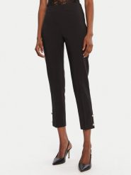Rinascimento Chinosy CFC0126223003 Czarny Slim Fit. Czarne spodnie materiałowe Rinascimento, l, bez wzorów, z syntetyku. Za 429.99 zł.