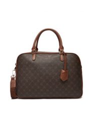 Nine West Torba na laptopa CEO-NEBRASKA-LDA78172 Brązowy. Brązowe torby na laptopa Nine West, bez wzorów, z materiału. Za 289.99 zł.