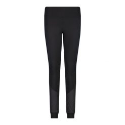 Legging kobieta CMP Hybrid. Czarne spodnie sportowe CMP, na lato, bez wzorów, trekkingowe. Za 274.00 zł.