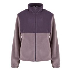 Dwuwarstwowa Bluza Polarowa Dla Kobiet. Fioletowe bluzy Urban Classics, na zimę, s, bez wzorów, z polaru, bez kaptura. Za 179.99 zł.