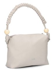 Zwei Torebka "Perla PE60" w kolorze szarym - 27 x 19 x 9 cm rozmiar: onesize. Szare torby na ramię Zwei, bez wzorów, z materiału, na ramię, bez dodatków. Za 148.45 zł.