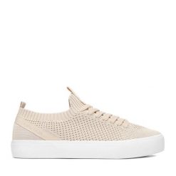 Tenisówki Nautica. Brązowe trampki Nautica, bez wzorów, bez zapięcia. Za 149.99 zł.