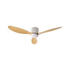 Wentylator sufitowy z lampą VEMBAR Jasnobrązowy. Nawilżacze powietrza BLmeble. W wyprzedaży za 753.00 zł.