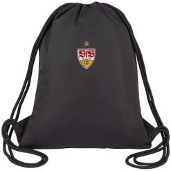 Torba sportowa VfB Stuttgart 2021/22. Czarne torby na ramię JAKO, bez wzorów, z poliesteru, sportowe, na ramię, bez dodatków. Za 98.53 zł.