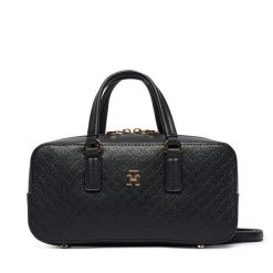 Torebka Tommy Hilfiger. Czarne torebki klasyczne TOMMY HILFIGER, bez wzorów, bez dodatków. Za 649.99 zł.