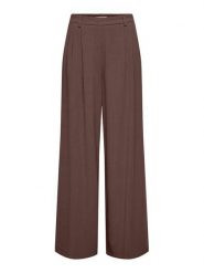 ONLY Spodnie materiałowe Lemmia 15370398 Brązowy Regular Fit. Brązowe spodnie materiałowe Only, xl, bez wzorów, z materiału. Za 169.99 zł.