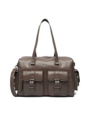 G-Star Raw Torebka EO-LDA8482C Beżowy. Brązowe torebki klasyczne G-Star Raw, bez wzorów, z materiału, bez dodatków. Za 359.99 zł.