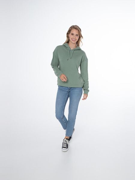 Bluza damska Protest NXGANHA hoody. Zielone bluzy Protest, s, bez wzorów, z dzianiny, z kapturem. Za 178.49 zł.