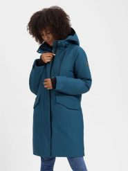 TRAVELIN' Parka "Bodil" w kolorze niebieskim rozmiar: S. Niebieskie parki Travelin', s, bez kaptura. Za 478.95 zł.