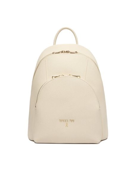 Patrizia Pepe Plecak 8B0325/L001-W405 Écru. Plecaki Patrizia Pepe, bez wzorów, ze skóry. Za 1,439.00 zł.