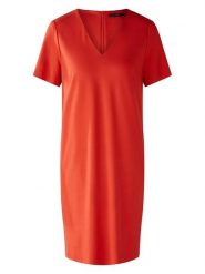 Oui Sukienka w kolorze czerwonym rozmiar: 36. Czerwone sukienki Oui, bez wzorów, bez kołnierzyka, bez ramiączek, mini. Za 252.99 zł.