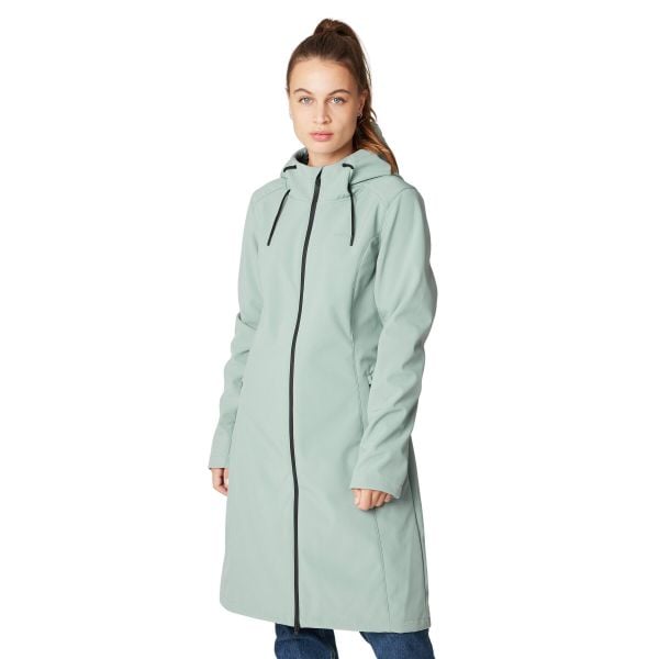 Damski płaszcz outdoorowy Protest Prteris. Zielone płaszcze Protest, xl, bez wzorów, z materiału, bez kaptura. Za 390.99 zł.