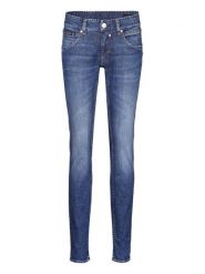 Herrlicher Dżinsy "Touch" - Skinny fit - w kolorze niebieskim rozmiar: W30/L32. Niebieskie jeansy Herrlicher, l, bez wzorów. Za 166.88 zł.