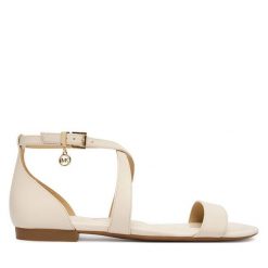 Sandały MICHAEL Michael Kors. Sandały MICHAEL Michael Kors, bez wzorów, bez obcasa, na płaskiej podeszwie, bez zapięcia. Za 589.99 zł.