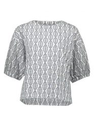 Herrlicher Bluzka w kolorze granatowo-białym rozmiar: XS. Niebieskie bluzki Herrlicher, xs, bez wzorów, z bawełny, bez kołnierzyka, bez ramiączek. Za 95.92 zł.