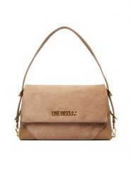 LOVE MOSCHINO Torebka JC4092PP1PLD110A Beżowy. Brązowe torebki klasyczne Love Moschino, bez wzorów, ze skóry, bez dodatków. Za 919.99 zł.