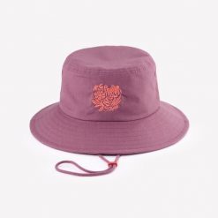 Kapelusz turystyczny Quechua Hike 100. Fioletowe kapelusze FORCLAZ, bez wzorów, z bawełny. Za 39.99 zł.