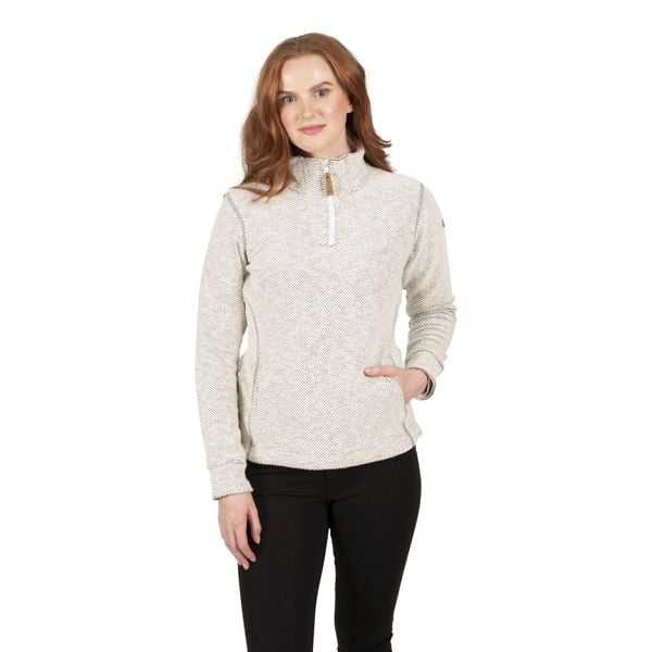 Bluza Damska Ronette. Białe bluzy Trespass, l, z aplikacjami, z bawełny, bez kaptura. Za 202.99 zł.
