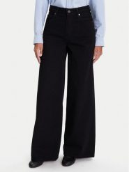 Tommy Hilfiger Jeansy 70's WW0WW48254 Czarny Wide Leg. Czarne jeansy TOMMY HILFIGER, s, bez wzorów. Za 559.99 zł.