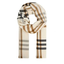 Szalik Nine West. Brązowe szaliki Nine West, bez wzorów. Za 59.99 zł.