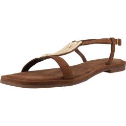 Sandały CARMELA 163290C Brązowy. Brązowe sandały Carmela, bez wzorów, ze skóry, sportowe, bez obcasa, bez zapięcia. Za 245.99 zł.