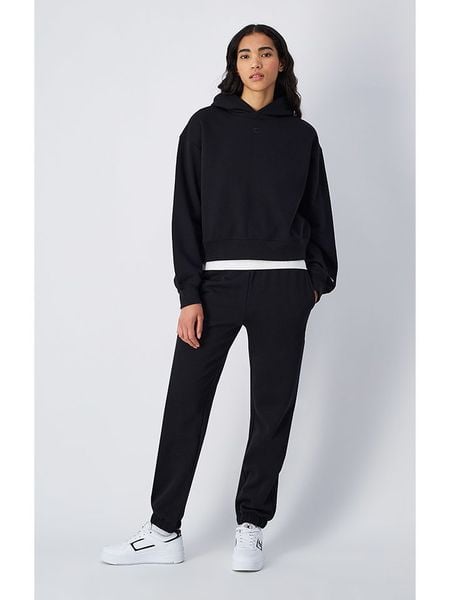 Champion Spodnie dresowe w kolorze czarnym rozmiar: XXL. Czarne spodnie dresowe Champion, xxl, bez wzorów, z dresówki. Za 91.77 zł.