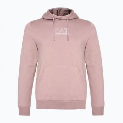 Bluza EA7 Emporio Armani Train Core. Czerwone bluzy EA7 Emporio Armani, m, bez wzorów, z bawełny, bez kaptura. Za 379.99 zł.
