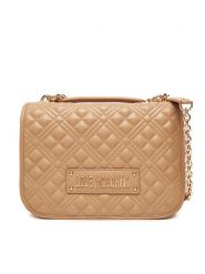LOVE MOSCHINO Torebka JC4000PP0NLA0104 Beżowy. Brązowe torebki klasyczne Love Moschino, bez wzorów, ze skóry, bez dodatków. Za 949.99 zł.