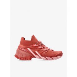 Buty turystyczne damskie Mammut Aegility Pro Mid. Czerwone trekkingi Mammut, trekkingowe. Za 722.40 zł.