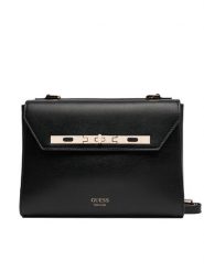 Guess Torebka HWAMGP L5476 Czarny. Czarne listonoszki Guess, z aplikacjami, ze skóry, bez dodatków. Za 1,699.00 zł.