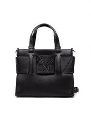 Armani Exchange Torebka 942690 0A874 00020 Czarny. Czarne torebki klasyczne Armani Exchange, bez wzorów, ze skóry, bez dodatków. Za 439.99 zł.
