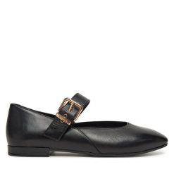 Baleriny MEXX. Czarne baleriny Mexx, bez wzorów, bez obcasa. Za 239.99 zł.