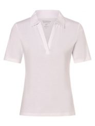 Brookshire koszulka polo Kobiety Dżersej biały, XL. Białe koszulki polo brookshire, xl, bez wzorów, z bawełny, bez kołnierzyka, bez ramiączek. Za 79.95 zł.