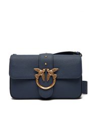 PINKO Torebka Love One Mini Slouchy Fl Al 25-26 104340 A2OX Granatowy. Niebieskie torebki klasyczne Pinko, bez wzorów, ze skóry, bez dodatków. Za 1,579.00 zł.