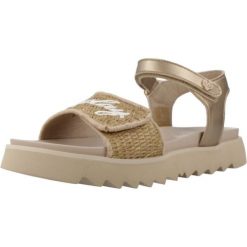 Sandały REPLAY ALICANTE JR 10 Złoty. Żółte sandały Replay, bez wzorów, z syntetyku, sportowe, bez obcasa, bez zapięcia. Za 224.99 zł.