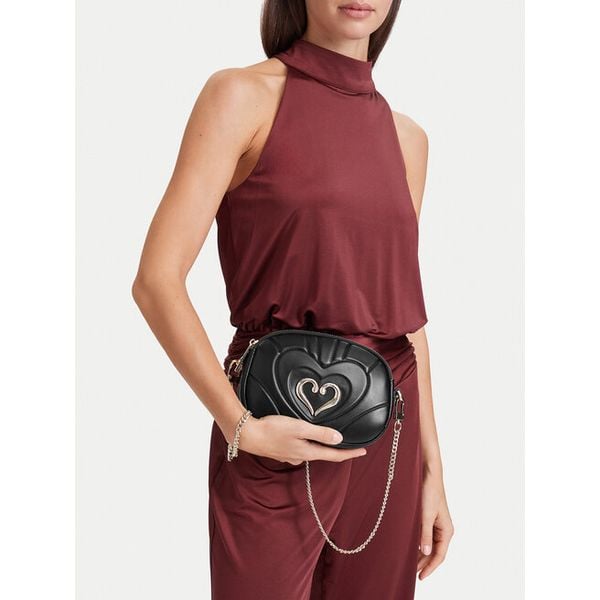 Torebka Eva Minge. Czarne torebki klasyczne Eva Minge, bez wzorów, bez dodatków. Za 229.99 zł.