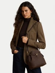 LAUREN RALPH LAUREN Torebka 431P18459003 Brązowy ciemny. Brązowe torebki klasyczne Lauren Ralph Lauren, bez wzorów, z nubiku, bez dodatków. Za 1,899.00 zł.