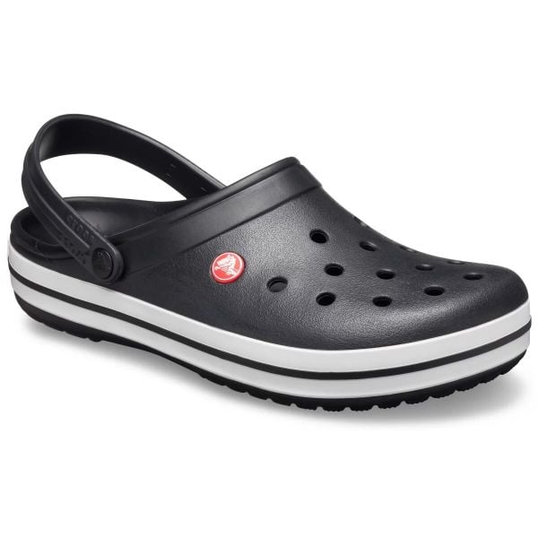 Crocs Damskie Buty Chodaki Klapki Crocband 11016 Clog. Białe klapki Crocs, bez wzorów, z materiału, bez obcasa. Za 289.99 zł.