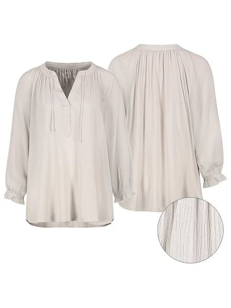 Eight2Nine Bluzka w kolorze kremowym rozmiar: S. Brązowe bluzki Eight2Nine, s, bez wzorów, z wiskozy, bez kołnierzyka, bez ramiączek. Za 82.99 zł.