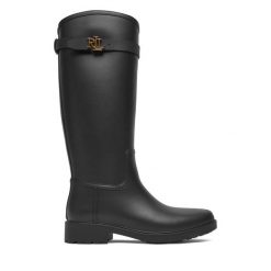 Kalosze LAUREN RALPH LAUREN. Czarne kalosze Lauren Ralph Lauren, bez wzorów. Za 709.99 zł.