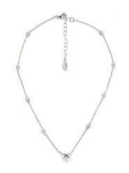 U.S. Polo Assn. Naszyjnik z kryształami - dł. 40 cm rozmiar: onesize. Szare naszyjniki U.S. Polo Assn., z kryształem, metalowe. Za 100.99 zł.