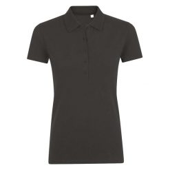 Damska Koszulka Polo Phoenix Melange. Brązowe koszulki polo SOL'S, l, bez wzorów, bez kołnierzyka, bez ramiączek. Za 152.99 zł.
