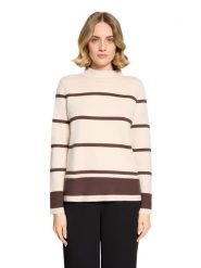 Betty Barclay Sweter w kolorze beżowym rozmiar: 44. Brązowe swetry Betty Barclay, bez wzorów, bez ramiączek. Za 219.95 zł.