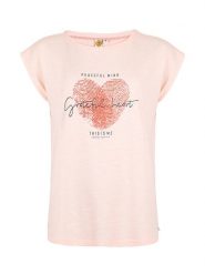 Roadsign Koszulka w kolorze beżowym rozmiar: M. Brązowe bluzki Roadsign, m, bez wzorów, z bawełny, bez kołnierzyka, bez ramiączek. Za 30.99 zł.