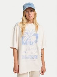 Billabong T-Shirt This Sunny Time EBJZT00479 Biały Loose Fit. Białe t-shirty Billabong, s, bez wzorów, z bawełny, bez kołnierzyka, bez ramiączek. Za 159.99 zł.