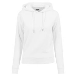 Damska bluza z kapturem Urban Classic basic. Białe bluzy Urban Classics, bez wzorów, z kapturem. Za 134.00 zł.