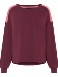 Naturana Bluza w kolorze bordowym rozmiar: XL. Czerwone bluzy Naturana, xl, bez wzorów, bez kaptura. Za 122.95 zł.