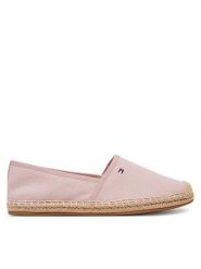 Tommy Hilfiger Espadryle Flag Canvas Espadrille FW0FW08541 Różowy. Czerwone espadryle TOMMY HILFIGER, bez wzorów, z materiału, bez obcasa, bez zapięcia. Za 199.99 zł.
