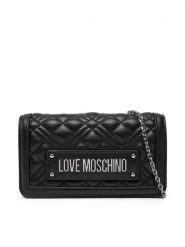 LOVE MOSCHINO Torebka JC5681PP1MLA000B Czarny. Czarne torebki klasyczne Love Moschino, bez wzorów, ze skóry, bez dodatków. Za 309.99 zł.