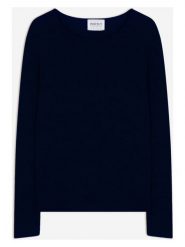 Perfect Cashmere Kaszmirowy sweter "Oprah" w kolorze granatowym rozmiar: L. Niebieskie swetry Perfect Cashmere, l, bez wzorów, z kaszmiru, bez ramiączek. Za 347.99 zł.